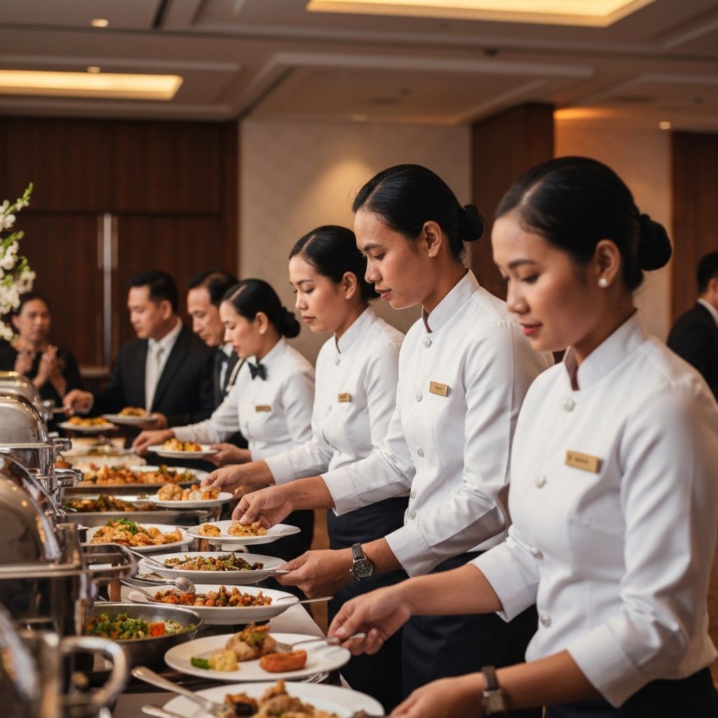 Full-Service Catering with Staff